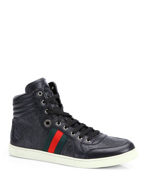 gucci size 14 high top|Gucci high top sneakers men's.